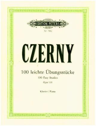 100 leichte Übungsstücke op. 139, für Klavier