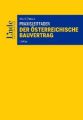 Praxisleitfaden Der österreichische Bauvertrag