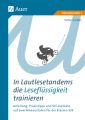 In Lautlesetandems die Leseflüssigkeit trainieren