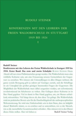 Konferenzen mit den Lehrern der Freien Waldorfschule 1919 bis 1924, 3 Teile