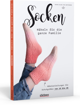 Socken häkeln für die ganze Familie.