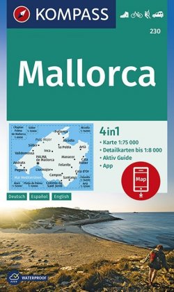 KOMPASS Wanderkarte Mallorca