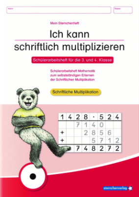 Ich kann schriftlich multiplizieren