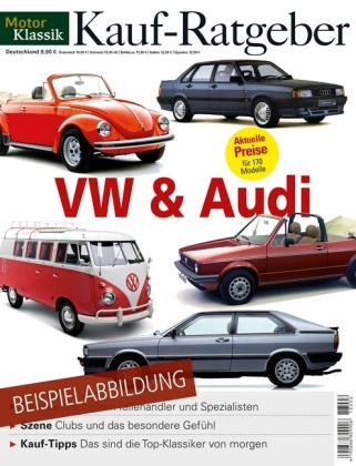 Motor Klassik Kaufratgeber VW + Audi