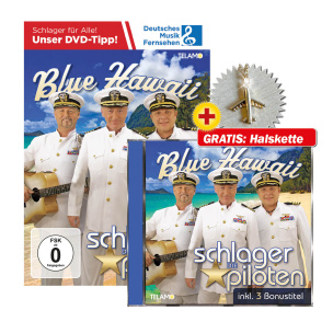 Blue Hawaii CD+DVD-Paket + GRATIS Halskette