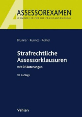 Strafrechtliche Assessorklausuren