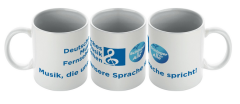 Tasse Musik die unsere Sprache spricht