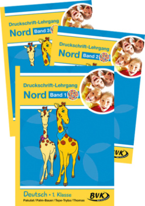 Druckschrift-Lehrgang Nord - Förderkinder, 3 Teile