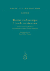 Thomas von Cantimpré 'Liber de naturis rerum'
