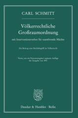 Völkerrechtliche Großraumordnung