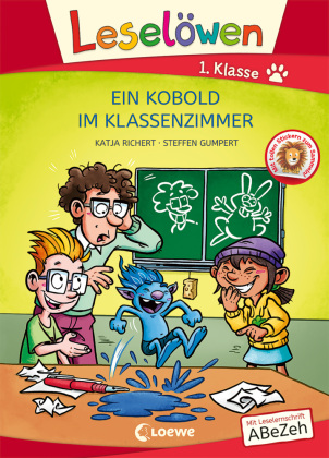 Leselöwen 1. Klasse - Ein Kobold im Klassenzimmer (Großbuchstabenausgabe)