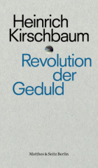 Revolution der Geduld