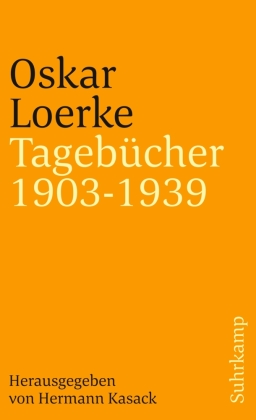 Tagebücher 1903-1939