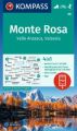 KOMPASS Wanderkarte 88 Monte Rosa, Valle Anzasca, Valsesia 1:50.000