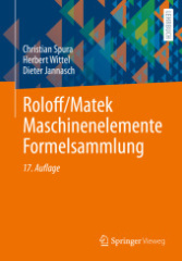 Roloff/Matek Maschinenelemente Formelsammlung