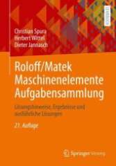 Roloff/Matek Maschinenelemente Aufgabensammlung