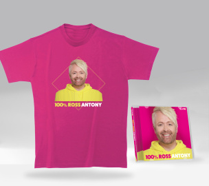 100% Ross Fan-Set T-Shirt + CD