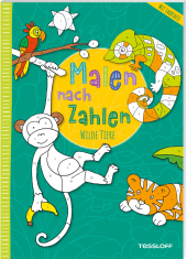 Malen nach Zahlen. Wilde Tiere