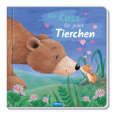 Trötsch Pappenbuch mit Reimen Ein Kuss für jedes Tierchen