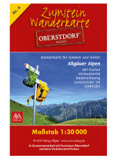 Zumstein Wanderkarte Oberstdorf