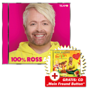 100% Ross + GRATIS CD „Mein Freund Button“ (Handsigniert)