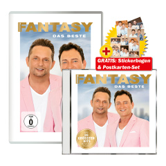 Das Beste CD+DVD-Paket + GRATIS Postkarten-Set & Stickerbogen