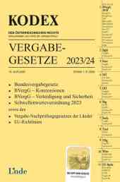 KODEX Vergabegesetze 2023/24