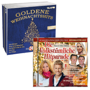 Goldene Weihnachtshits + Die Volkstümliche Hitparade Weihnachten 2023