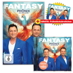 Phönix aus der Asche CD+DVD-Paket + GRATIS Frühstücksbrettchen