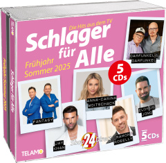 40 Jahre - 40 Hits + Schlager für Alle - Frühjahr/Sommer 2025