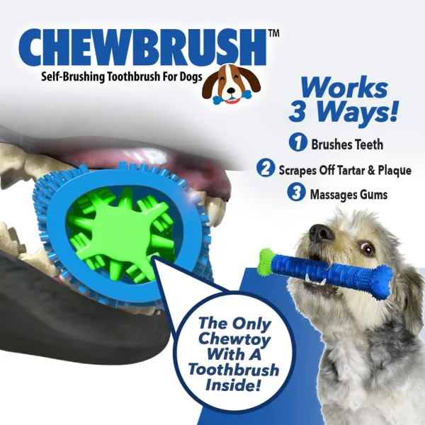 Kauspielzeug  ChewBrush - für große Hunde 