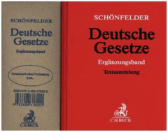 Schönfelder Deutsche Gesetze, Ergänzungsband, Grundwerk ohne Fortsetzung