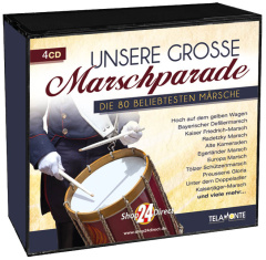 Unsere grosse Marschparade, Die 80 beliebtesten Märsche