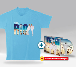 RIO Fan-Set T-Shirt (L) + CD + GRATIS Kofferanhänger