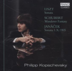 Liszt: Sonata / Schubert: Wanderer Fantasy / Janacek: Sonata 1.X.1905, 1 Audio-CD