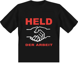 T-Shirt Held der Arbeit - schwarz - XXL