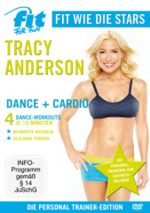 Fit For Fun - Fit Wie Die Stars - Tracy Anderson - Dance+Cardio, 1 DVD