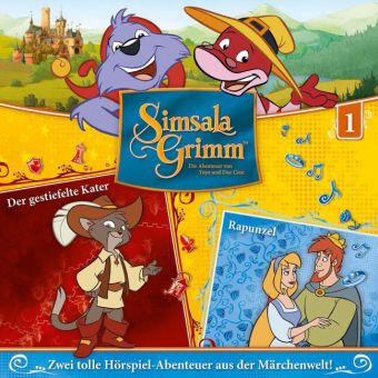 SimsalaGrimm - Der gestiefelte Kater / Rapunzel, 1 Audio-CD