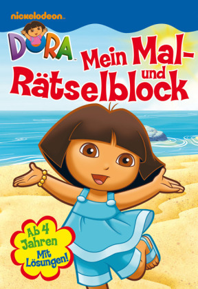 Mein Mal- und Rätselblock Dora