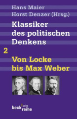 Klassiker des politischen Denkens. Tl.2