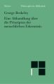 Eine Abhandlung über die Prinzipien der menschlichen Erkenntnis