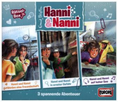 Hanni und Nanni - Rätselbox, 3 Audio-CDs