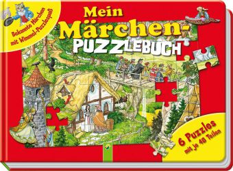 Mein Märchen-Puzzlebuch - Bekannte Märchen mit Wimmel-Puzzlespaß